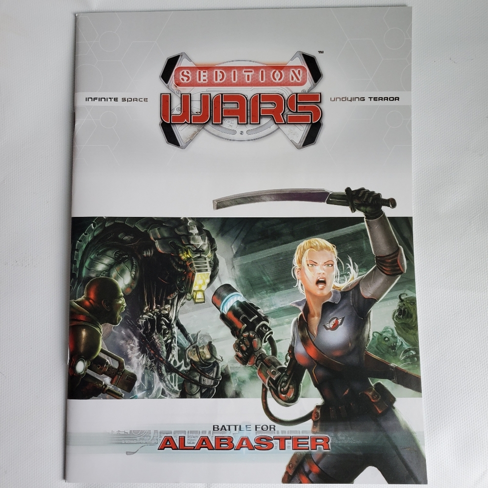 Sedition War Battle for Alabaster Board Games